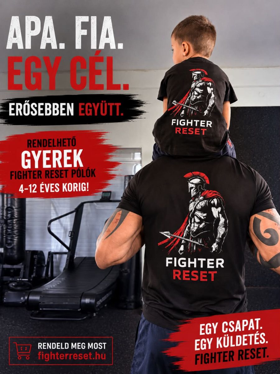 Fighter Reset 1.0 gyerek póló